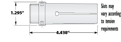 1-1/16'' Cleveland Round Feed Finger